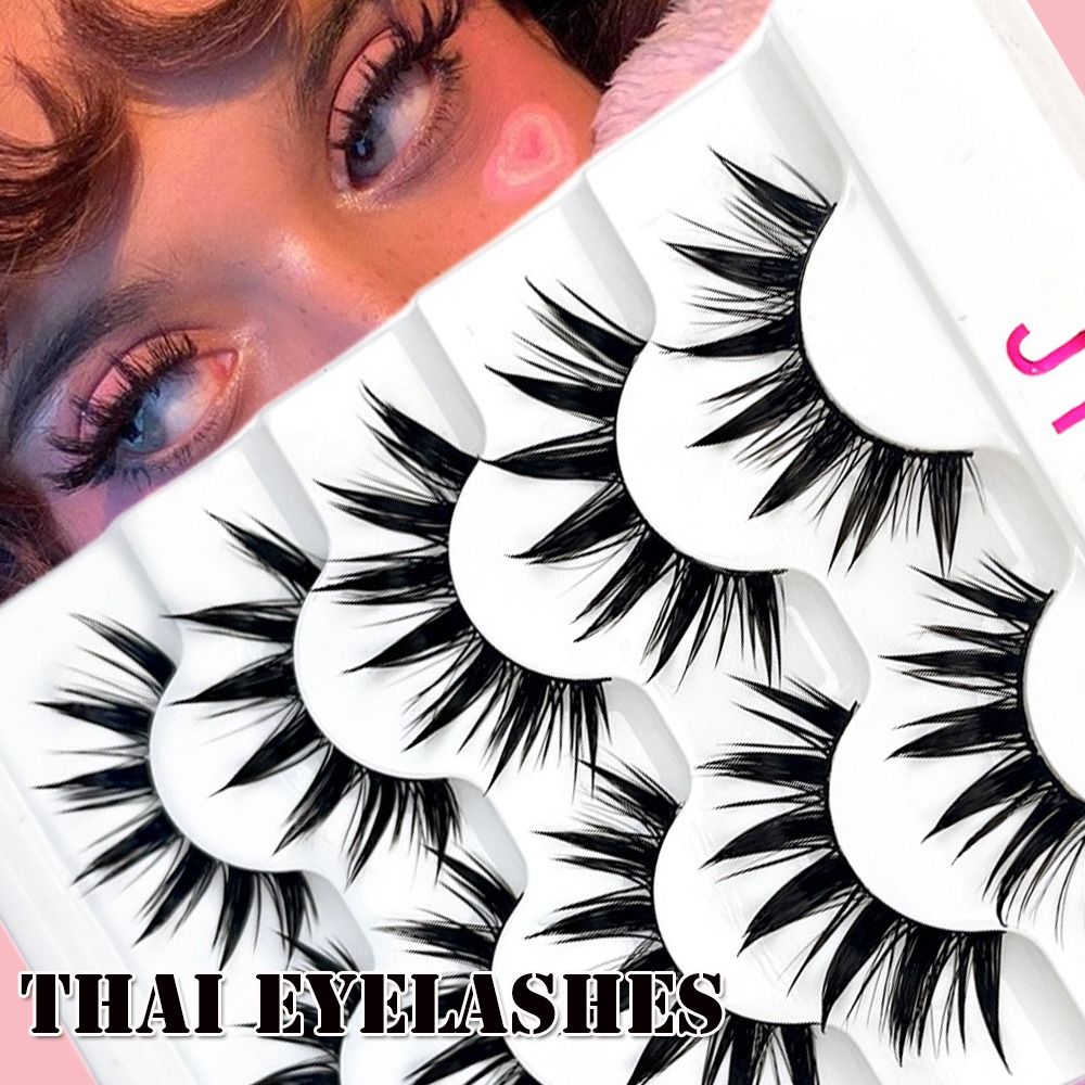 Eyelash Extension Japanese - Pestañas cruzadas hechas a mano para