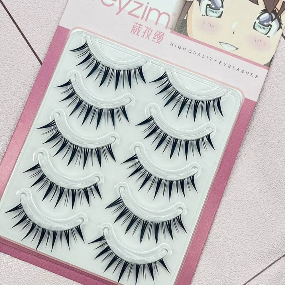 Paquete de 5 Pares de Pestañas - Eyelash Extension Japanese reseña y precio