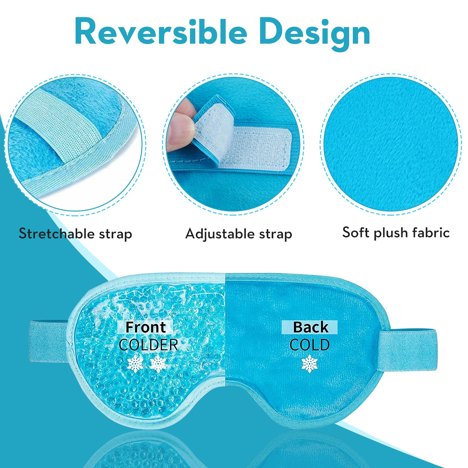 Mascarilla de gel refrescante  - Under Eye Gel reseña y precio