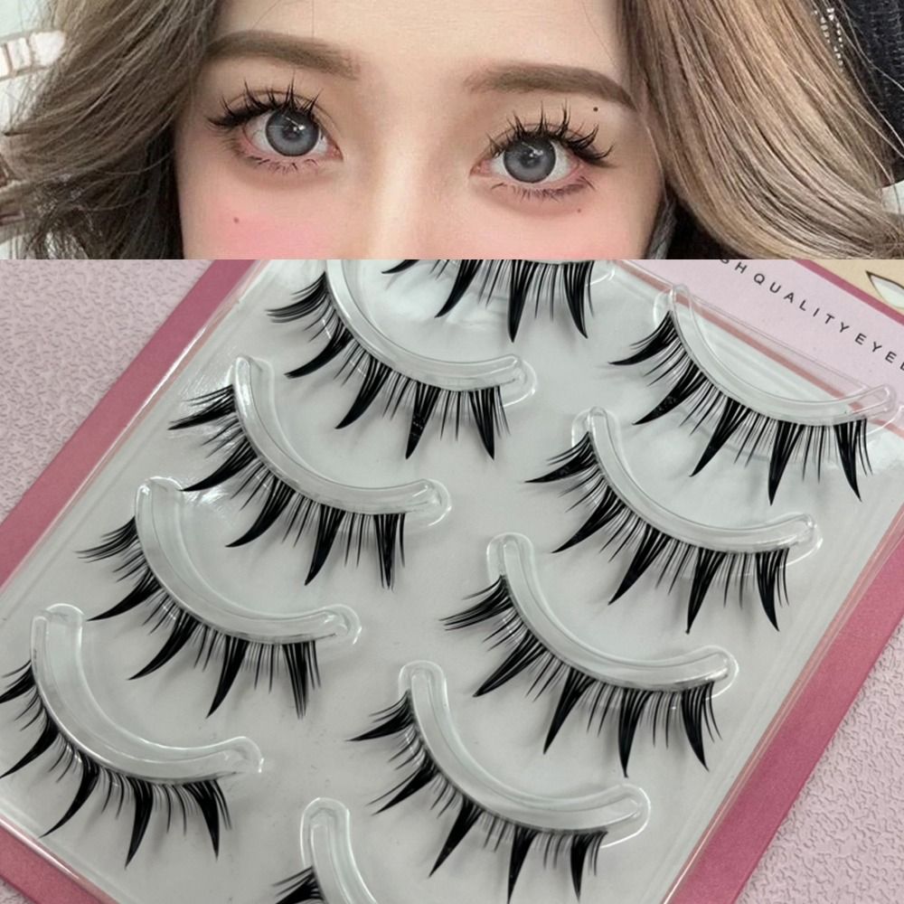 Paquete de 5 pares de pestañas - Eyelash Extension Japanese reseña y precio
