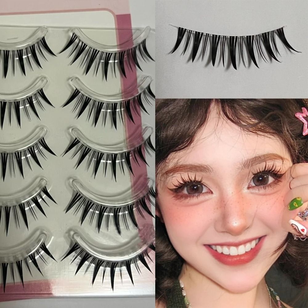 Paquete de 5 pares de pestañas - Eyelash Extension Japanese reseña y precio