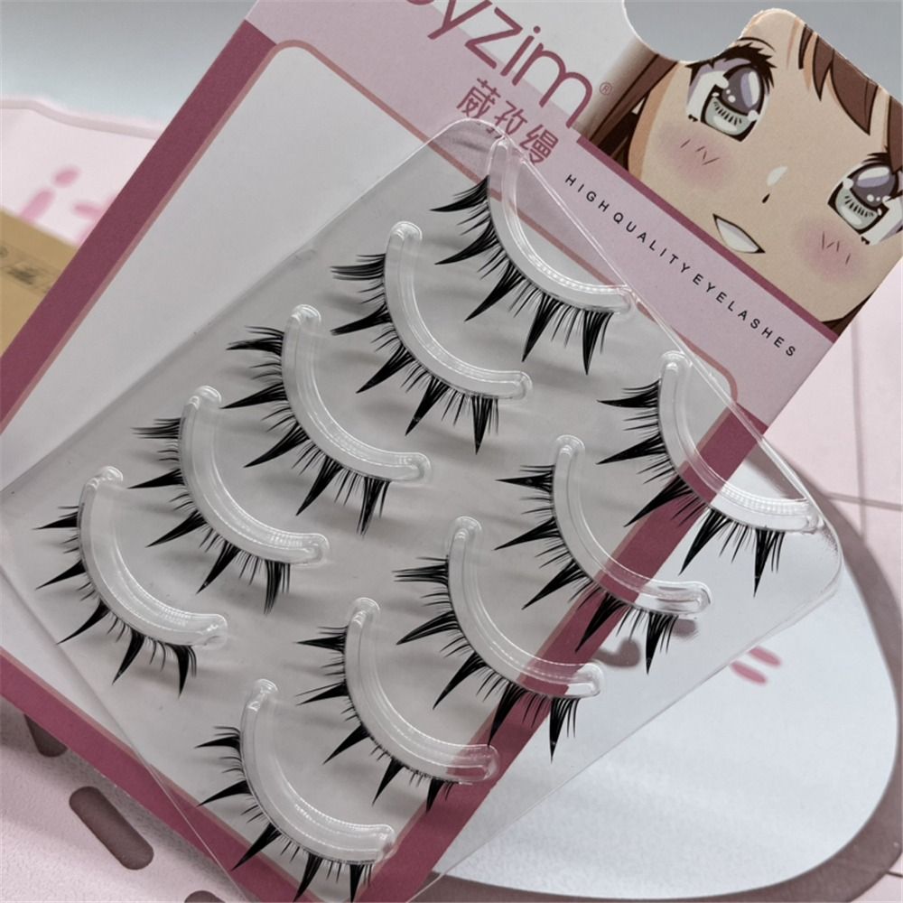 Paquete de 5 Pares de Pestañas - Eyelash Extension Japanese reseña y precio