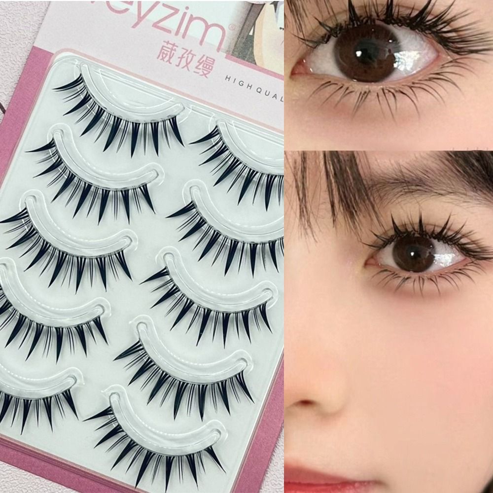 Paquete de 5 Pares de Pestañas - Eyelash Extension Japanese reseña y precio